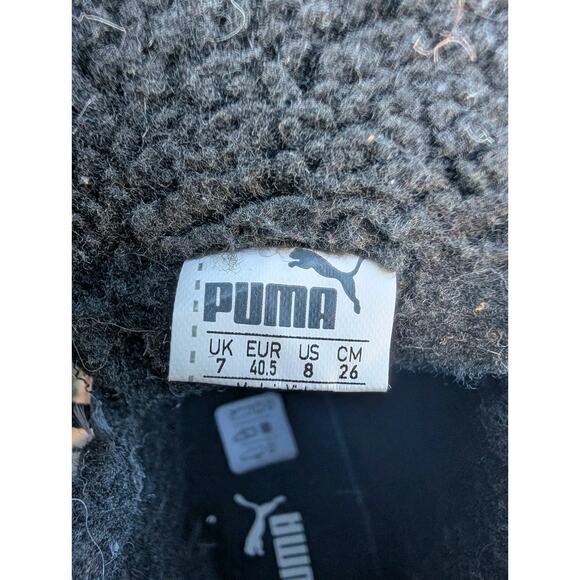PUMA Mens Desierto Fun Leather Boots US 8 40.5 Lace Up Combat Military Utility - Picture 6 of 6